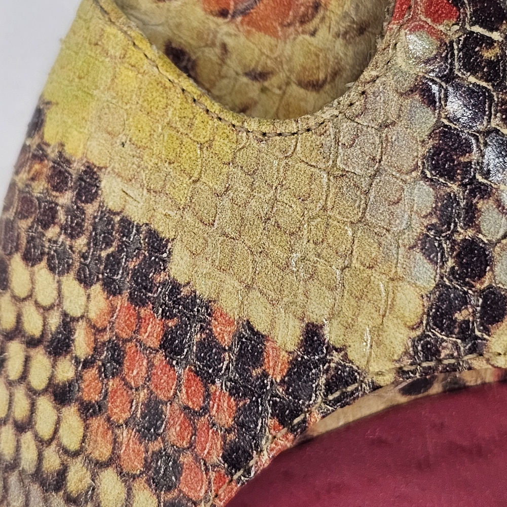 Kate Spade Remy Multicolor Snake Print Wedges - Picture 3 of 15